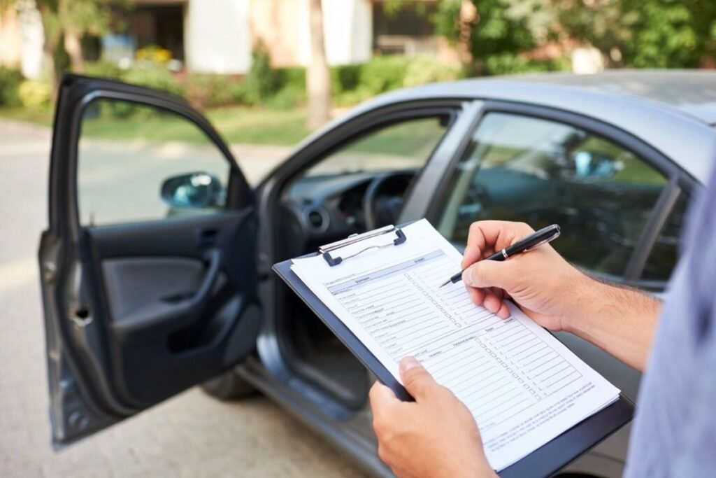 car rental inspection video photo documentation pickup 2026