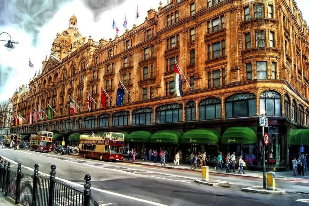 Harrods London Sunset Weekly
