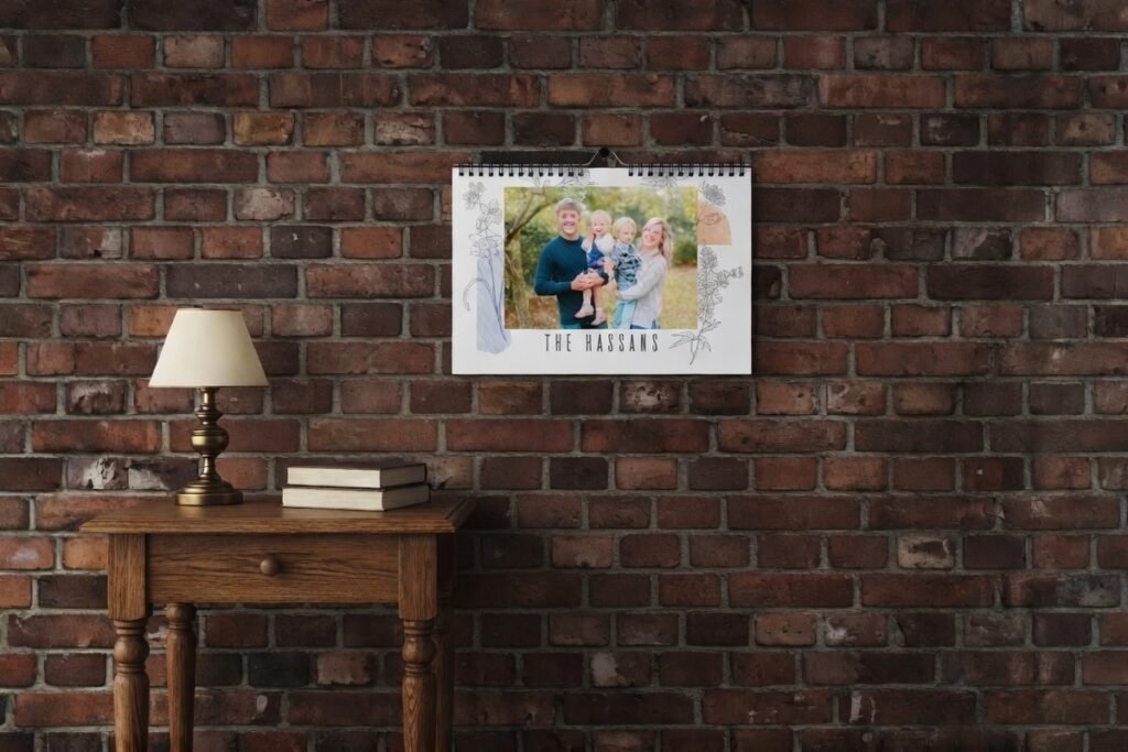 3. Personalised 2027 Photo Calendar – Best For Daily Holiday Memories That Work Across the Year