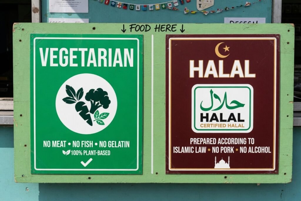 Traveller Practicality Vegetarians, Families, Dietary Needs