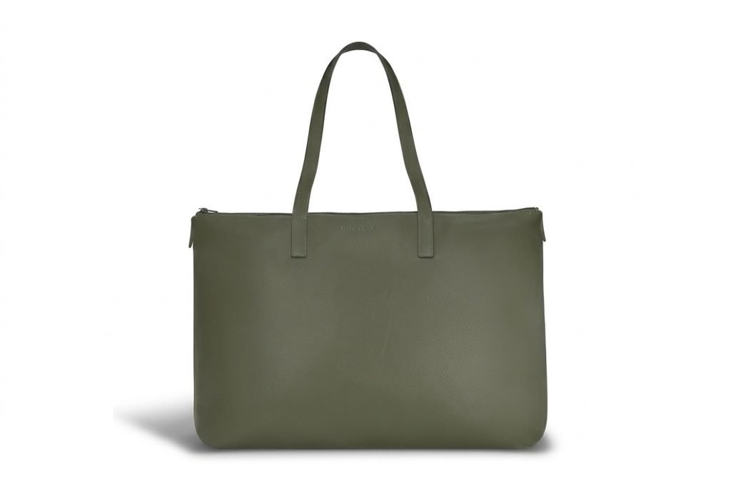 Onyx Leather Business Tote 215